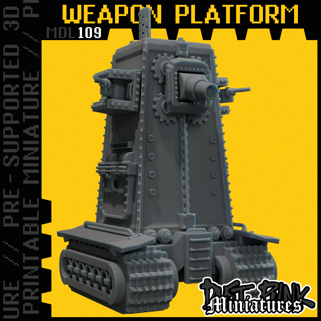 MDL109 WEAPON PLATFORM [PRE-SUPPORTED]